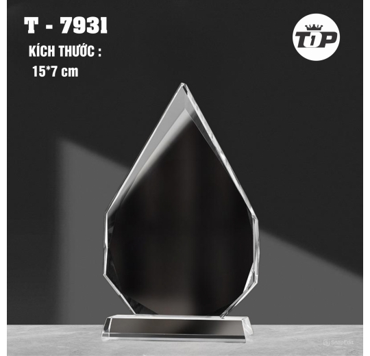 Giọt Vinh Danh – Crystal Drop Trophy - 7931